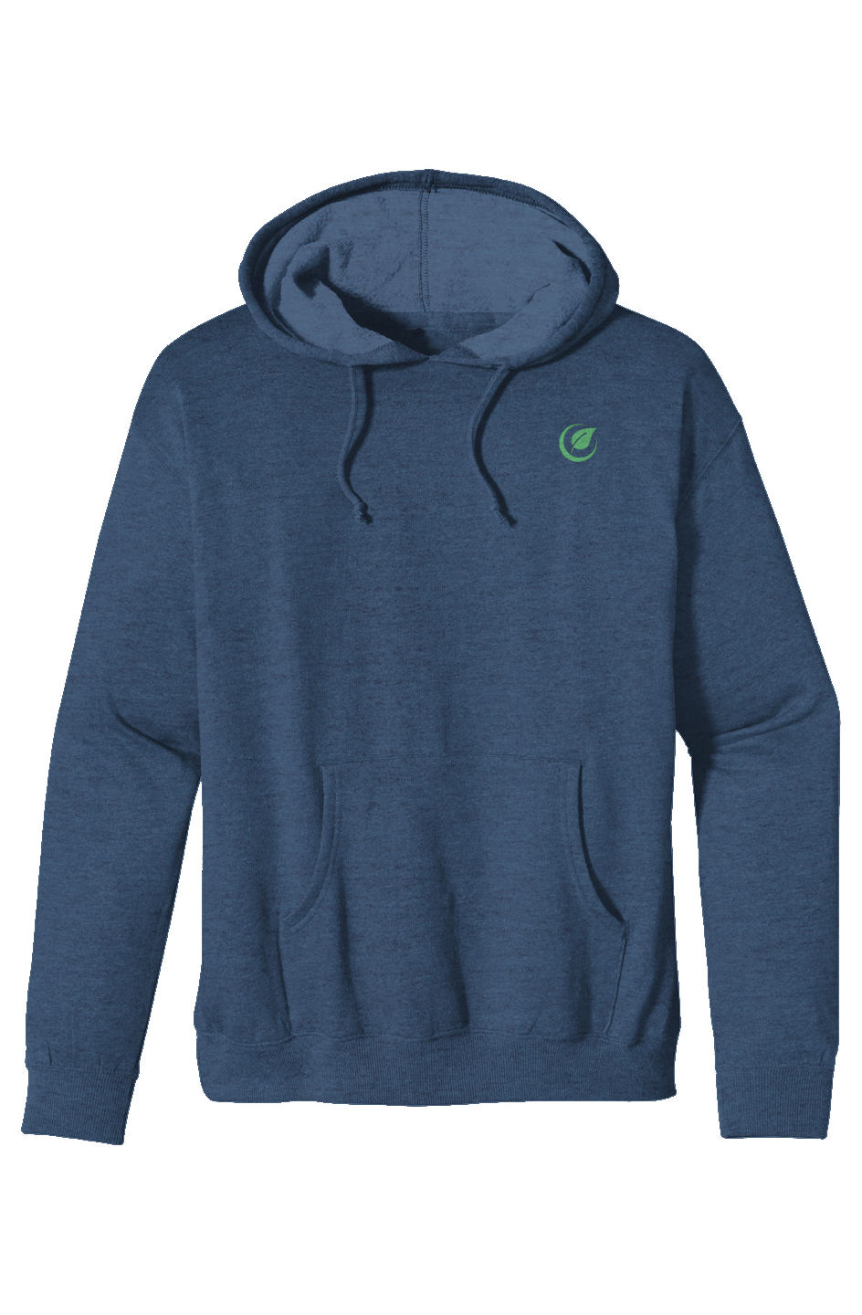 Eco Eclipse logo Organic/Recycled Heather Pullover Hoodie