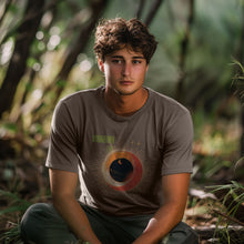  Cosmic red eclipse - Eco Friendly T-shirt 👕♲🌱 ECO ECLIPSE OUTFIT