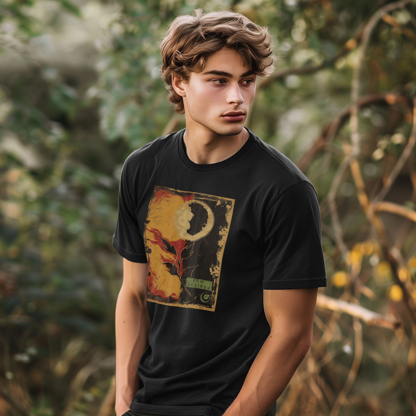 Eco Eclipse Dawn - Eco Friendly T-shirt 