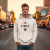 INKED3 Mohawk Distressed Logo - Men Hoodie