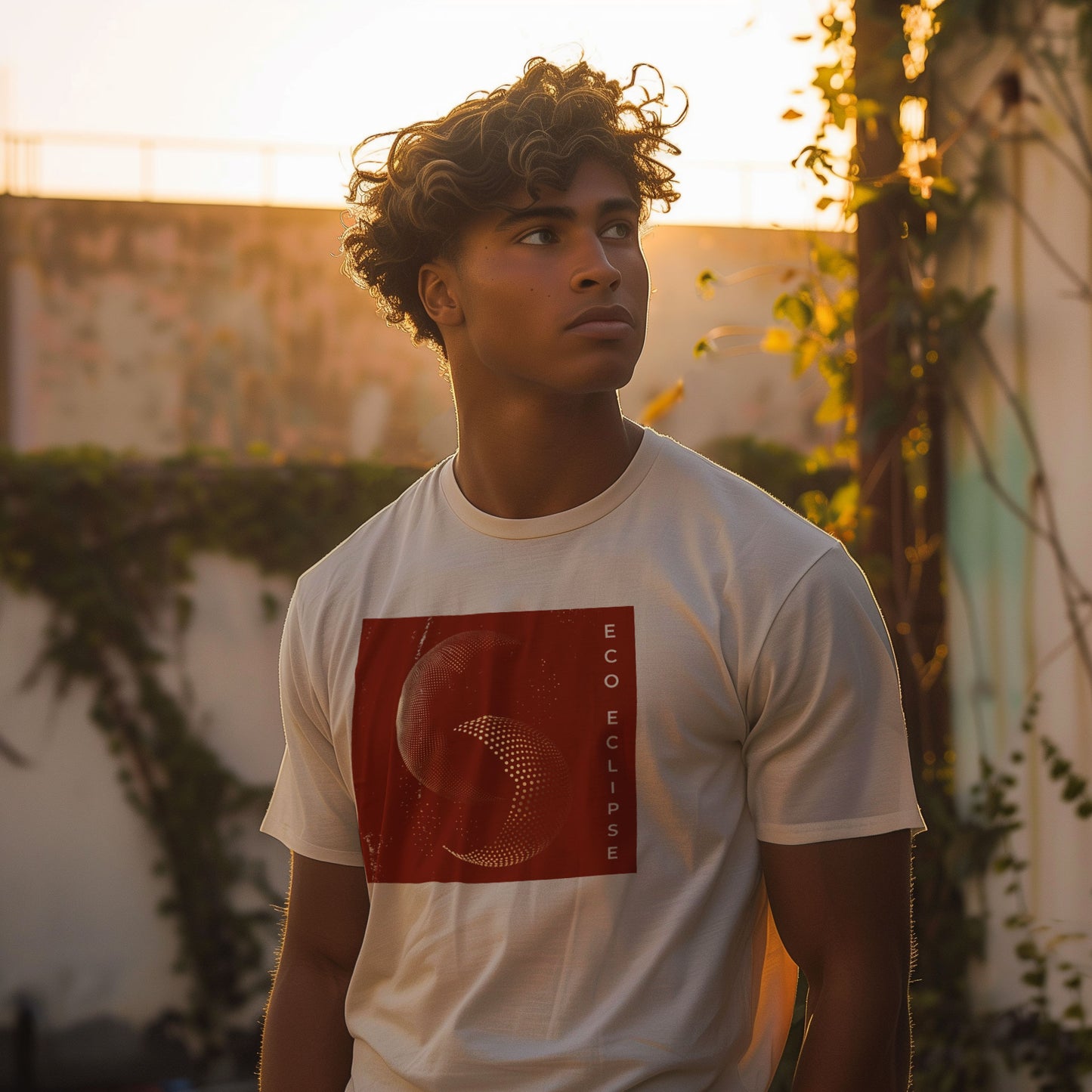 Rusty Dal Dusk - Eco Friendly T-shirt 