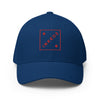 INKED3 Square Twill Cap - inked3 Hats Royal Blue / S/M