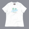 Ocean Vibes Aloha / Holiday Green Palm - Women's Relaxed T-Shirt - inked3 T-shirt