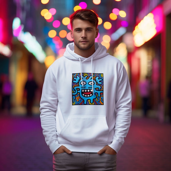 Hello Holiday Premium Eco Hoodie - inked3