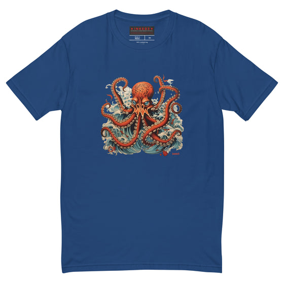 The Octopus Charm T-shirt - inked3 T-shirt Royal Blue / XS