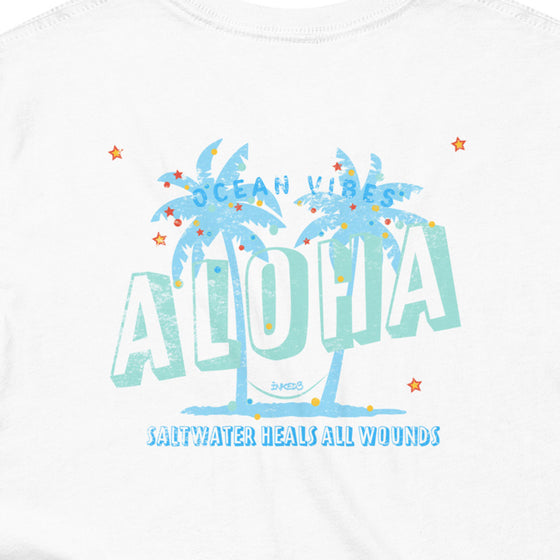 OCEAN VIBES ALOHA / HOLIDAY AFTER DUSK T-SHIRT - inked3 T-shirt