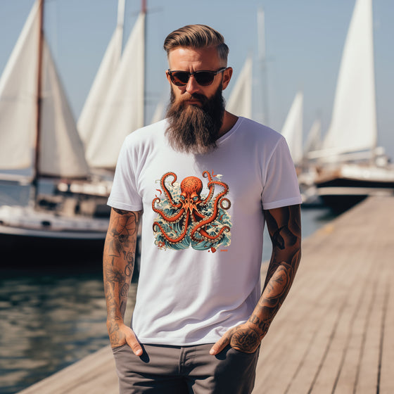 The Octopus Charm T-shirt - inked3 T-shirt