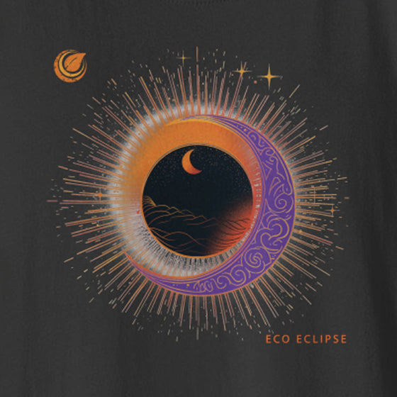 Purple Nebula - Eco Friendly T-shirt 👕♲🌱 ECO ECLIPSE OUTFIT