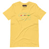 Cali Bear Wilderness Flag T-shirt - inked3 T-shirt Yellow / S