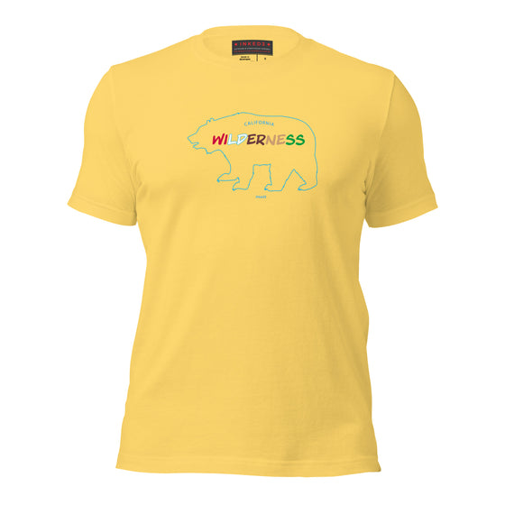 Cali Bear Wilderness Flag T-shirt - inked3 T-shirt