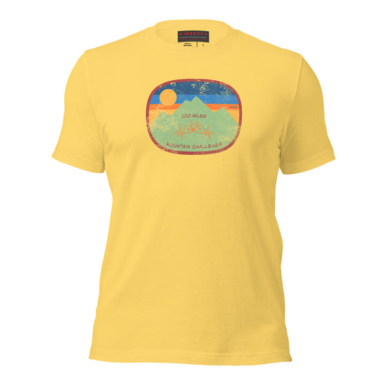 100 Miles Mountain Bike Challenge T-shirt - inked3 T-shirt