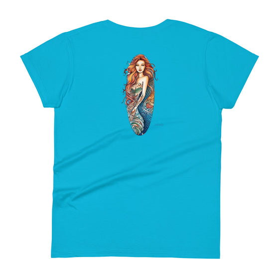 Ginger Ariel Longboard T-shirt - inked3 T-shirt