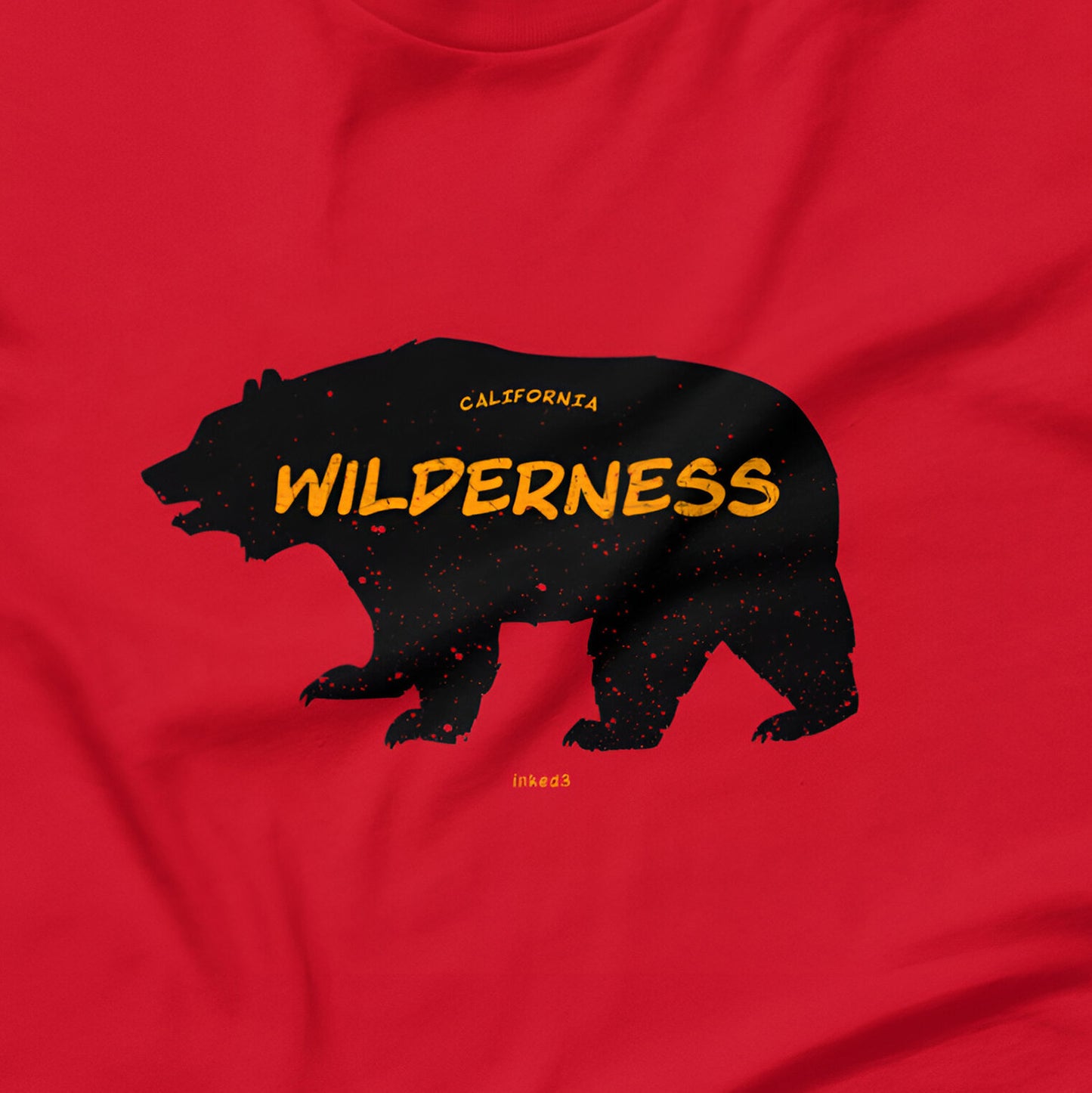 Cali Bear Wilderness T-shirt - inked3 Shirts & Tops