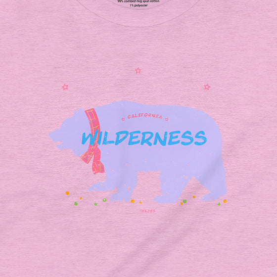 Cali Bear Wilderness / Holiday Lavender California - Relaxed Fit T-shirt - inked3 T-shirt