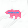 Cali Bear Wilderness / Pink Snowing California - Relaxed Fit T-shirt - inked3 T-shirt