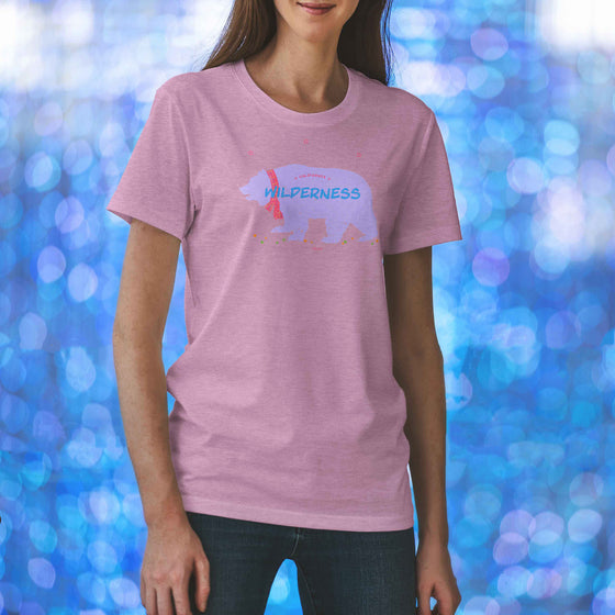 Cali Bear Wilderness / Holiday Lavender California - Relaxed Fit T-shirt - inked3 T-shirt Heather Prism Lilac / S