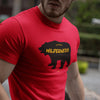 Cali Bear Wilderness T-shirt - inked3 Shirts & Tops Red / S