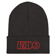  INKED3 Mark Cuffed Beanie - inked3 Hats Dark Grey